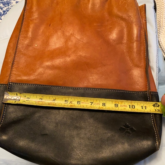Patricia Nash Brown and Black Leather Tote - Picture 12 of 13